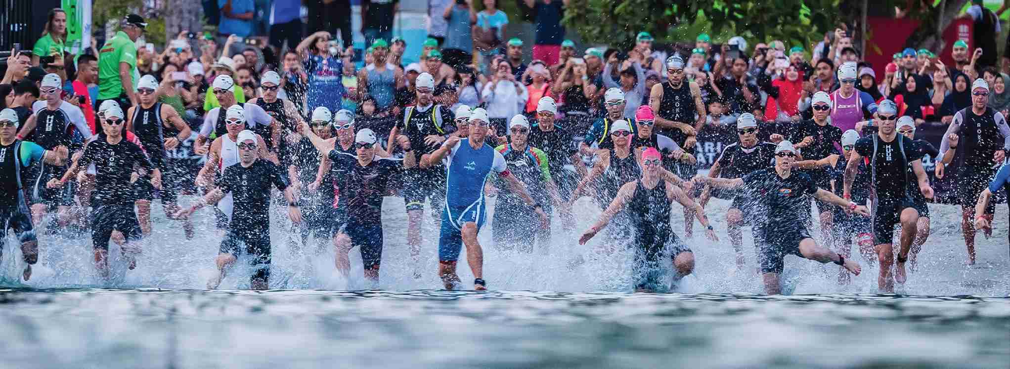 bonnet de bain personnalisé triathlon